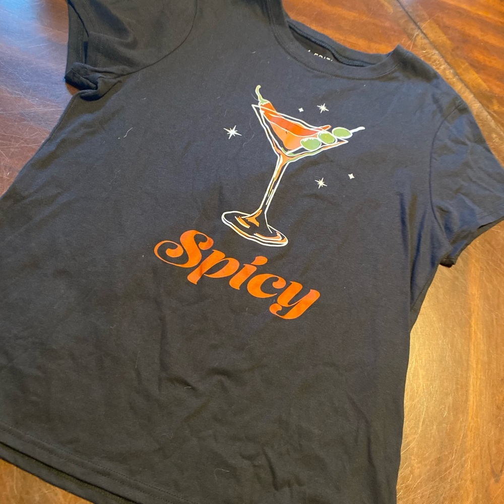 Spicy Graphic Tee - Black